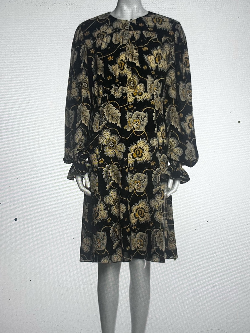 ETRO Floral Silk Mini Dress size 44 fits an 8 or 10 Like New
